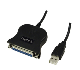 LogiLink UA0054A câble parallèle Noir 1,8 m