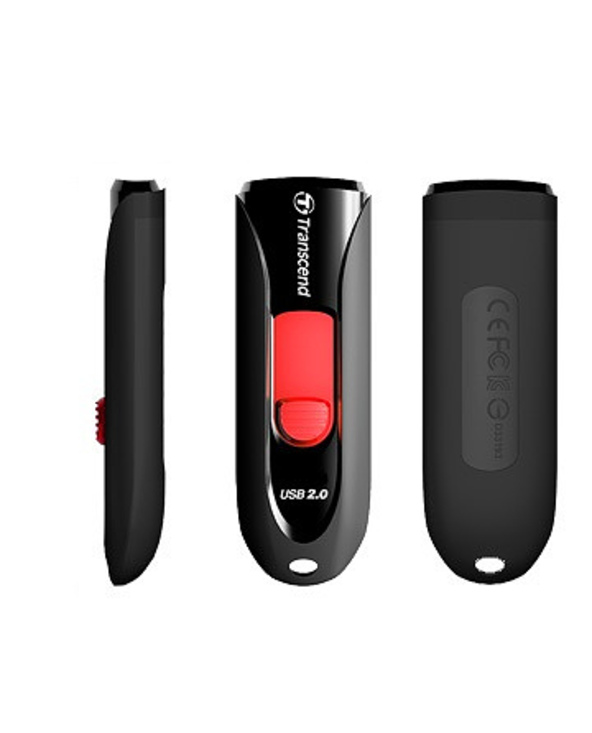 Transcend JetFlash 590 16GB lecteur USB flash 16 Go USB Type-A 2.0 Noir