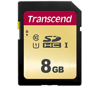 Transcend 8GB, UHS-I, SD 8 Go SDHC MLC Classe 10