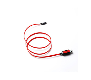 WE WEGUSBMICRO100 câble USB 1 m USB A Micro-USB B Rouge, Noir