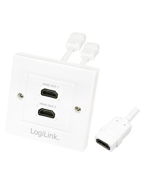 LogiLink AH0015 câble HDMI HDMI Type A (Standard) Blanc