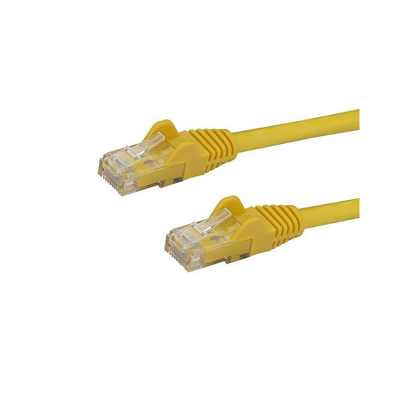 StarTech.com N6PATC10MYL câble de réseau Jaune 10 m Cat6 U/UTP (UTP)