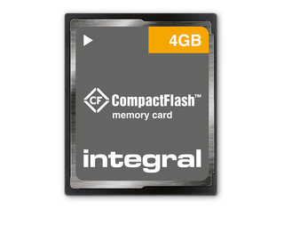 Integral 4GB CompactFlash Card 4 Go CFast