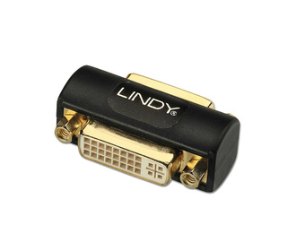 Lindy 41233 changeur de genre de câble DVI Noir