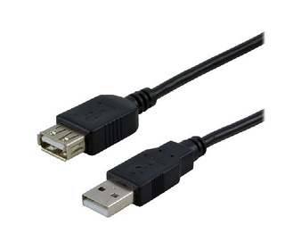 MCL MC922AMFGE-3M câble USB USB 2.0 USB A Noir