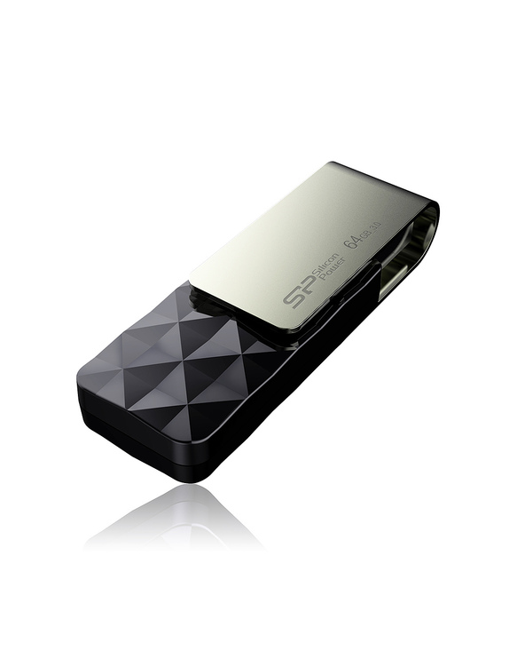 Silicon Power Blaze B30 lecteur USB flash 64 Go USB Type-A 3.2 Gen 1 (3.1 Gen 1) Noir
