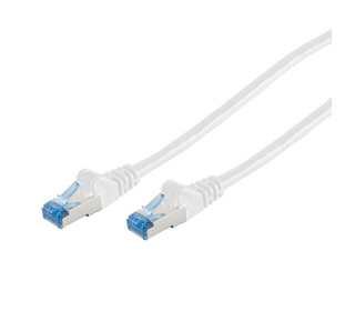 S/CONN 75711-W câble de réseau Blanc 1 m Cat6a S/FTP (S-STP)