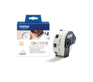 Brother DK-11218 étiquette à imprimer Blanc