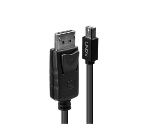 Lindy 41645 câble DisplayPort 1 m Mini DisplayPort Noir