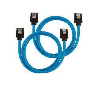 Corsair CC-8900255 câble SATA 0,6 m SATA 7-pin Noir, Bleu