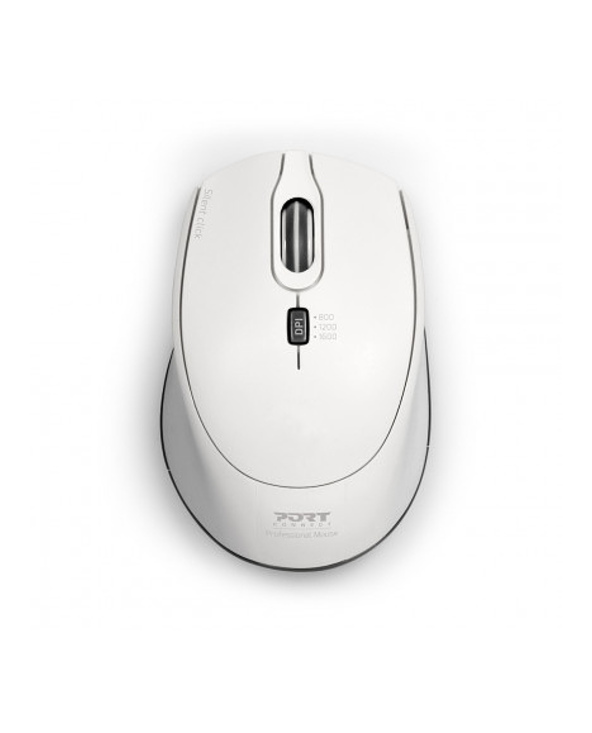 Port Designs 900714 souris Ambidextre RF Wireless + USB Type-C 1600 DPI