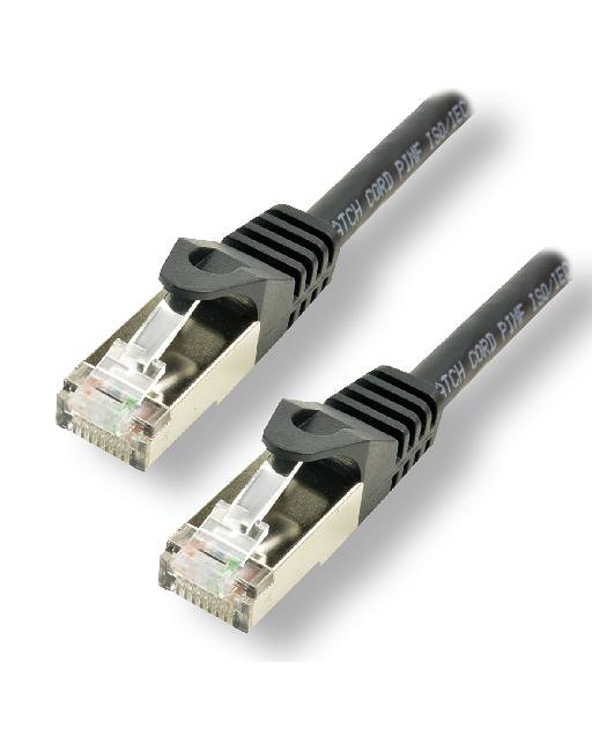 MCL FCC7BMSHF-2M/N câble de réseau Noir Cat7 S/FTP (S-STP)