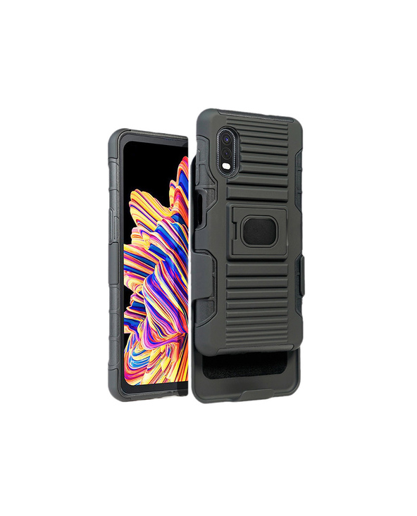 DLH COQUE RENFORCEE RIGIDE POUR SAMSUNG GALAXY XCOVER 5 (SM-G525)