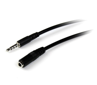 StarTech.com Câble d'extension de casque TRRS 4 positions 3,5 mm 2 m - M/F