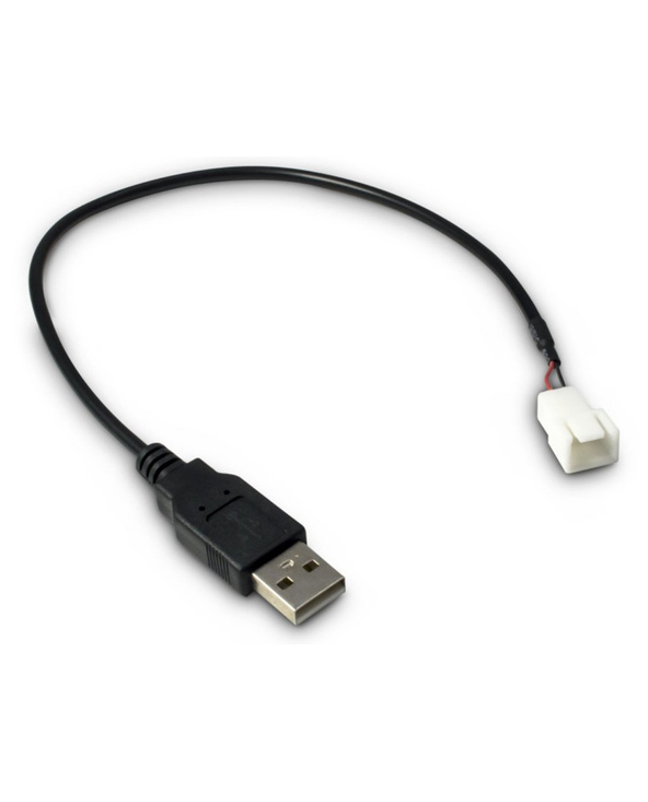 Inter-Tech 88885450 câble USB 0,3 m USB A Noir