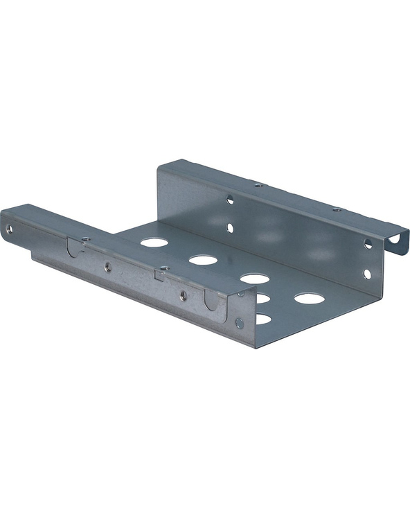 Inter-Tech 88885245 Obturateur de baie de lecteur 2,5/3,5" Panneau de façade Argent