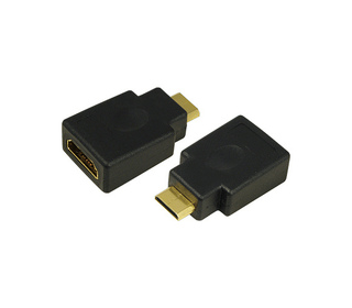 LogiLink AH0009 changeur de genre de câble HDMI C HDMI A Noir