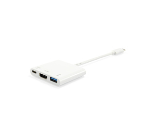 Equip 133461 station d'accueil USB 3.2 Gen 1 (3.1 Gen 1) Type-C Blanc