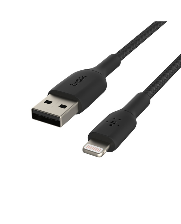 Belkin CAA002BT2MBK câble Lightning 2 m Noir