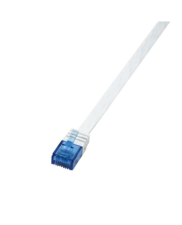 LogiLink 0.25m Cat6 U/UTP RJ45 câble de réseau Blanc 0,25 m U/UTP (UTP)