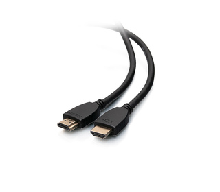 C2G Câble HDMI haut débit avec Ethernet, 30 cm - 4K 60 Hz