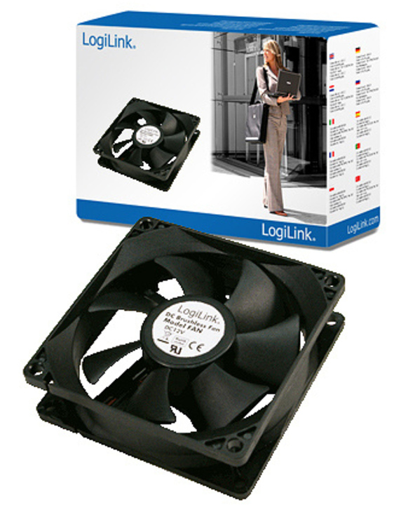 LogiLink PC case cooler Boitier PC Ventilateur