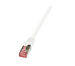 LogiLink 1m Cat.6 S/FTP câble de réseau Blanc Cat6 S/FTP (S-STP)