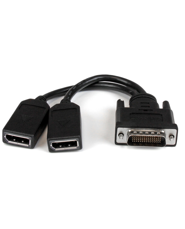 StarTech.com Câble adaptateur DMS-59 (LFH) vers 2x DisplayPort de 20cm - Câble en Y DMS 59 (M) vers double DP (F)