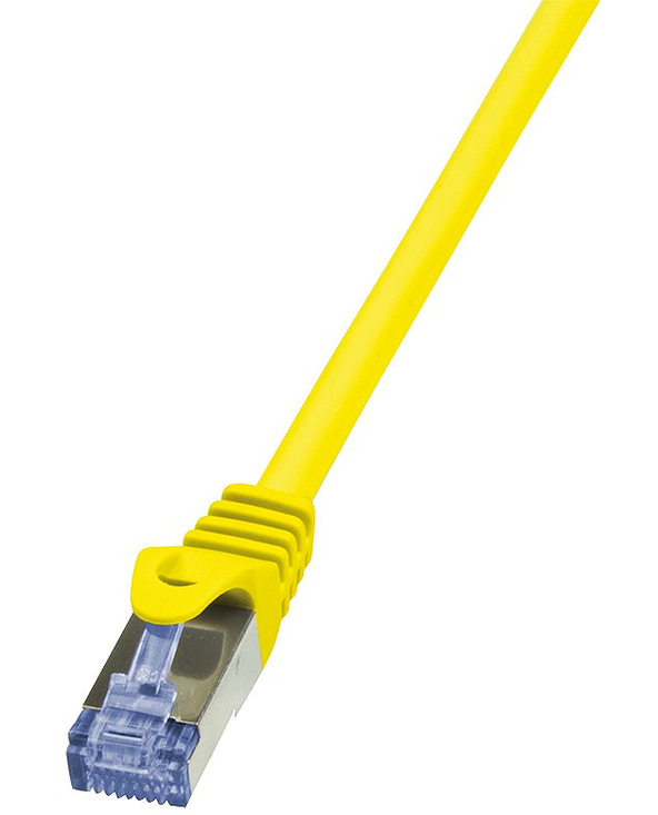 LogiLink Cat6a S/FTP, 2m câble de réseau Jaune S/FTP (S-STP)