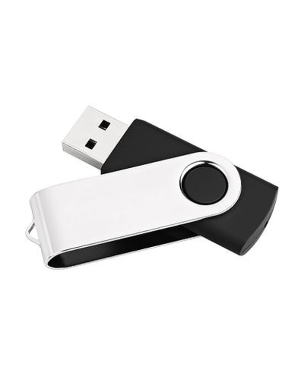 MediaRange MR908NTRL lecteur USB flash 8 Go USB Type-A 2.0 Noir, Argent