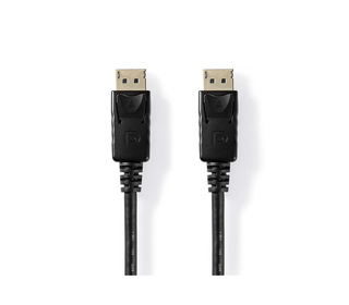 Nedis CCGL37011BK20 câble DisplayPort 2 m Noir