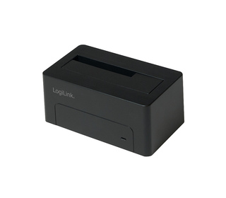 LogiLink QP0026 Station d'accueil de disques de stockage USB 3.2 Gen 1 (3.1 Gen 1) Type-B Noir