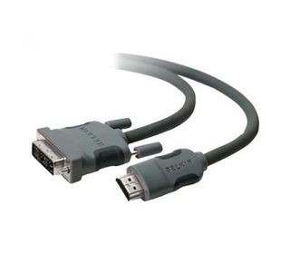 Belkin HDMI - DVI-D M/M 1.8m 1,8 m HDMI Type A (Standard) Noir