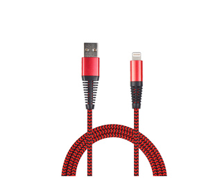 2GO 795946 câble Lightning 1 m Rouge