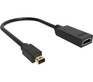 Vision TC-MDPHDMI/BL câble vidéo et adaptateur Mini DisplayPort HDMI Type A (Standard) Noir