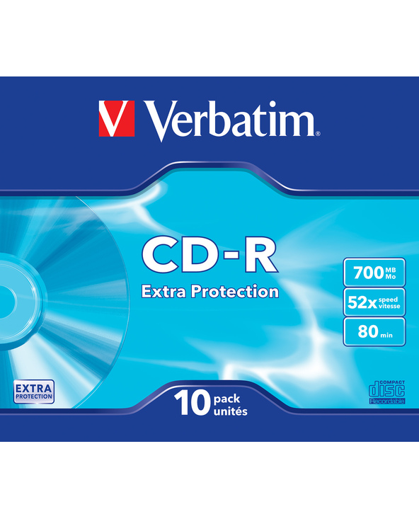 Verbatim CD-R Extra Protection 700 Mo 10 pièce(s)