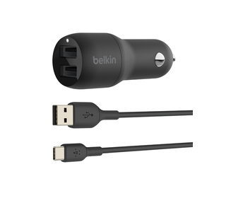 Belkin Boost Charge Smartphone Noir Allume-cigare Auto