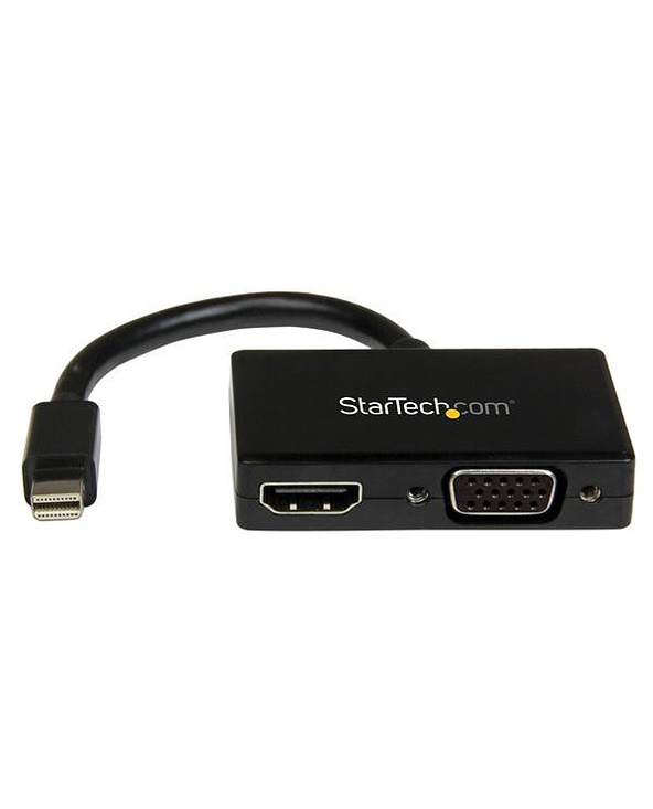 StarTech.com Adaptateur audio / vidéo de voyage - Convertisseur 2-en-1 Mini DisplayPort vers HDMI ou VGA