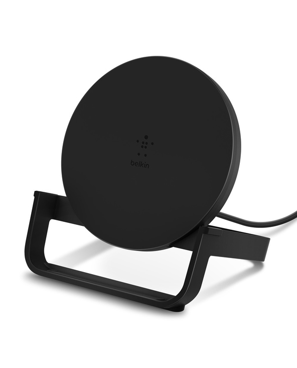 Belkin WIB001VFBK chargeur d'appareils mobiles Smartphone Noir USB Recharge sans fil Charge rapide Intérieure