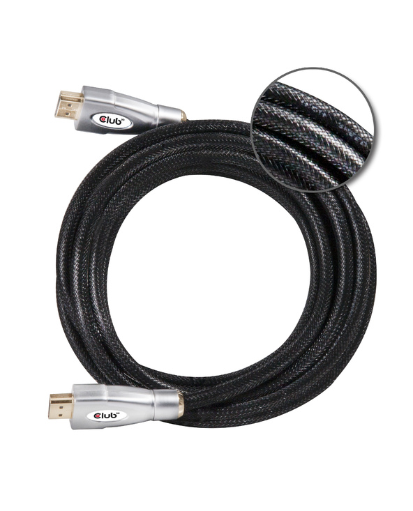 CLUB3D HDMI 2.0 4K60Hz UHD Cable 5m/16.4ft