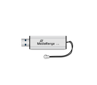 MediaRange MR916 lecteur USB flash 32 Go USB Type-A 3.2 Gen 1 (3.1 Gen 1) Noir, Argent