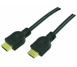 LogiLink HDMI, 15m câble HDMI HDMI Type A (Standard) Noir