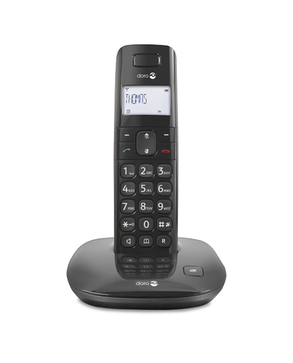 Doro Comfort 1010 Téléphone DECT Identification de l'appelant Noir