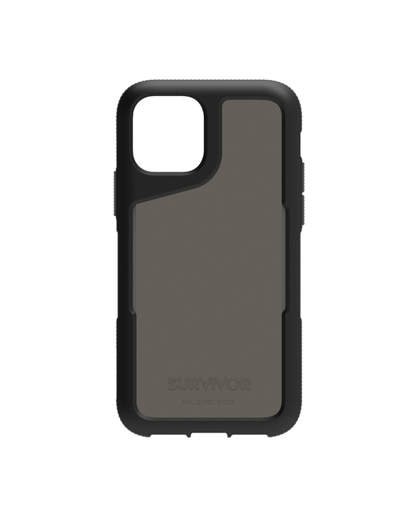 Menatwork GIP-028-BKG coque de protection pour téléphones portables 14,7 cm (5.8") Housse Noir, Gris, Translucide