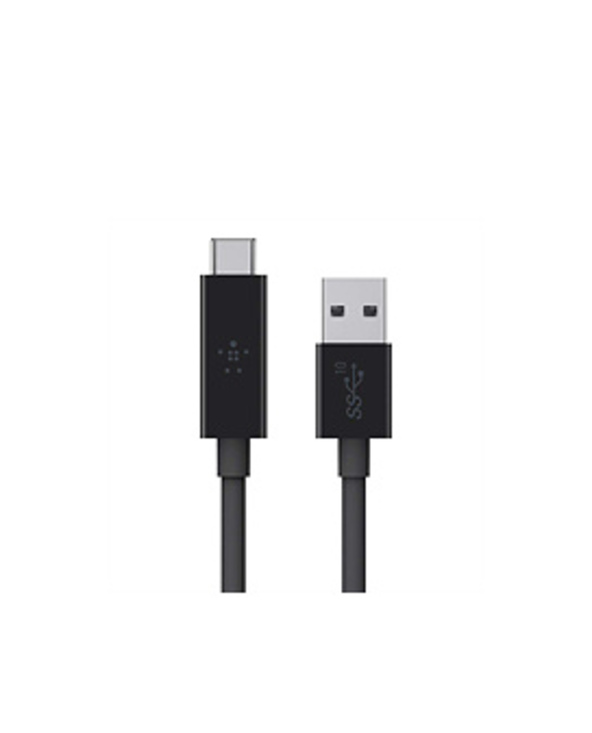 Belkin USB-A - USB-C, 0.9m câble USB 0,9 m USB 3.2 Gen 2 (3.1 Gen 2) USB A USB C Noir