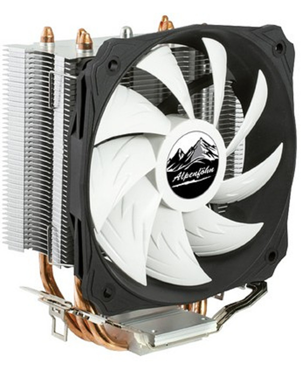 Alpenföhn Ben Nevis Processeur Refroidisseur 12 cm Noir, Cuivre, Argent, Blanc