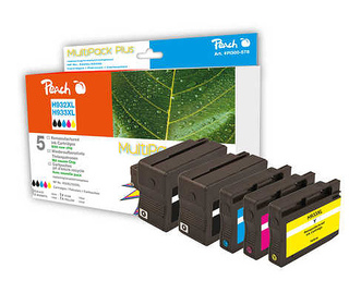 Peach PI300-578 PagePack Noir, Cyan, Magenta, Jaune