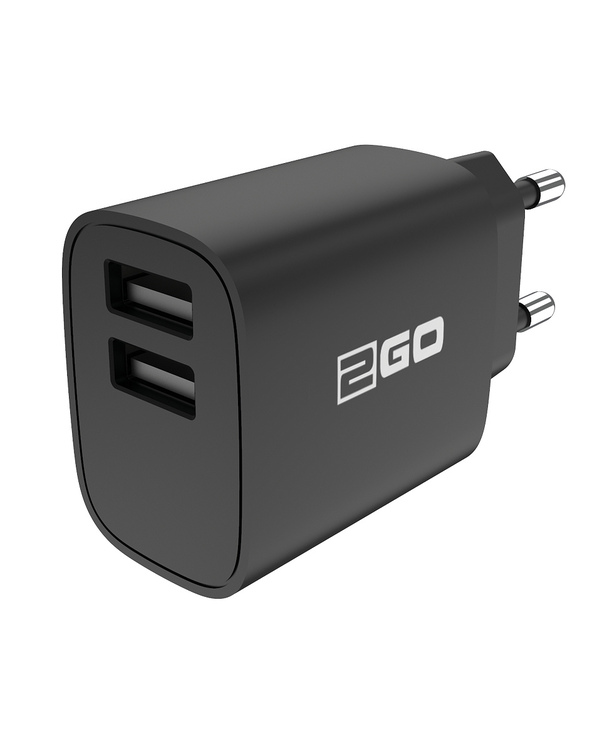 2GO 794250 chargeur d'appareils mobiles Universel Noir Secteur Intérieure