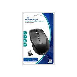 MediaRange MROS207 souris Droitier RF sans fil Optique 1600 DPI