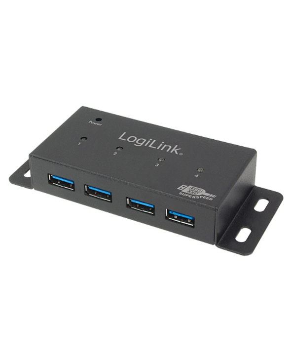 LogiLink UA0149 hub & concentrateur 5000 Mbit/s Gris